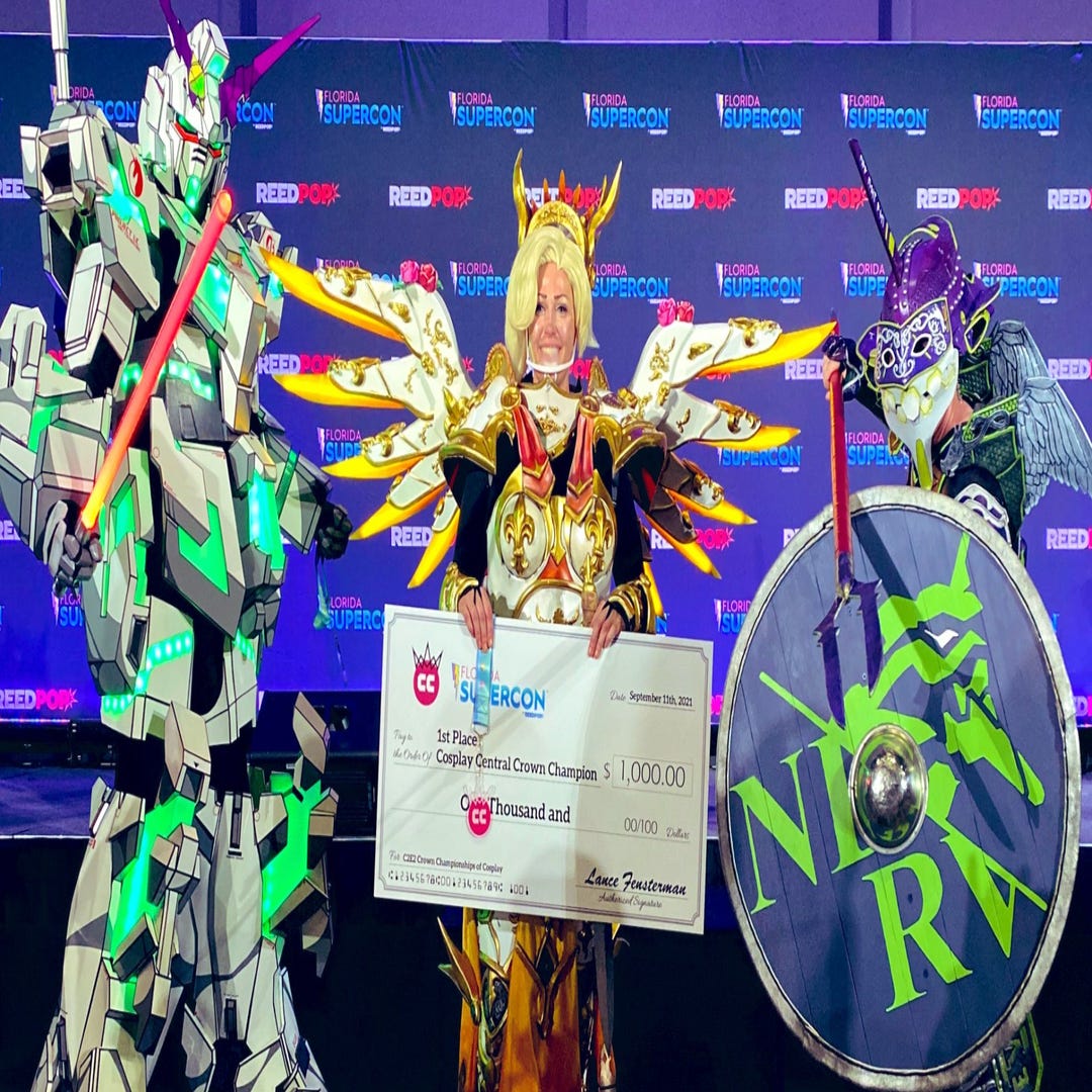 Avera Cosplay Wins At Florida Supercon As Warhammer Mercy Cosplay Central